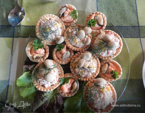 ТАРТАЛЕТКИ "ДЛЯ ФУРШЕТА" ТАРТАЛЕТКИ "ДЛЯ ФУРШЕТА"