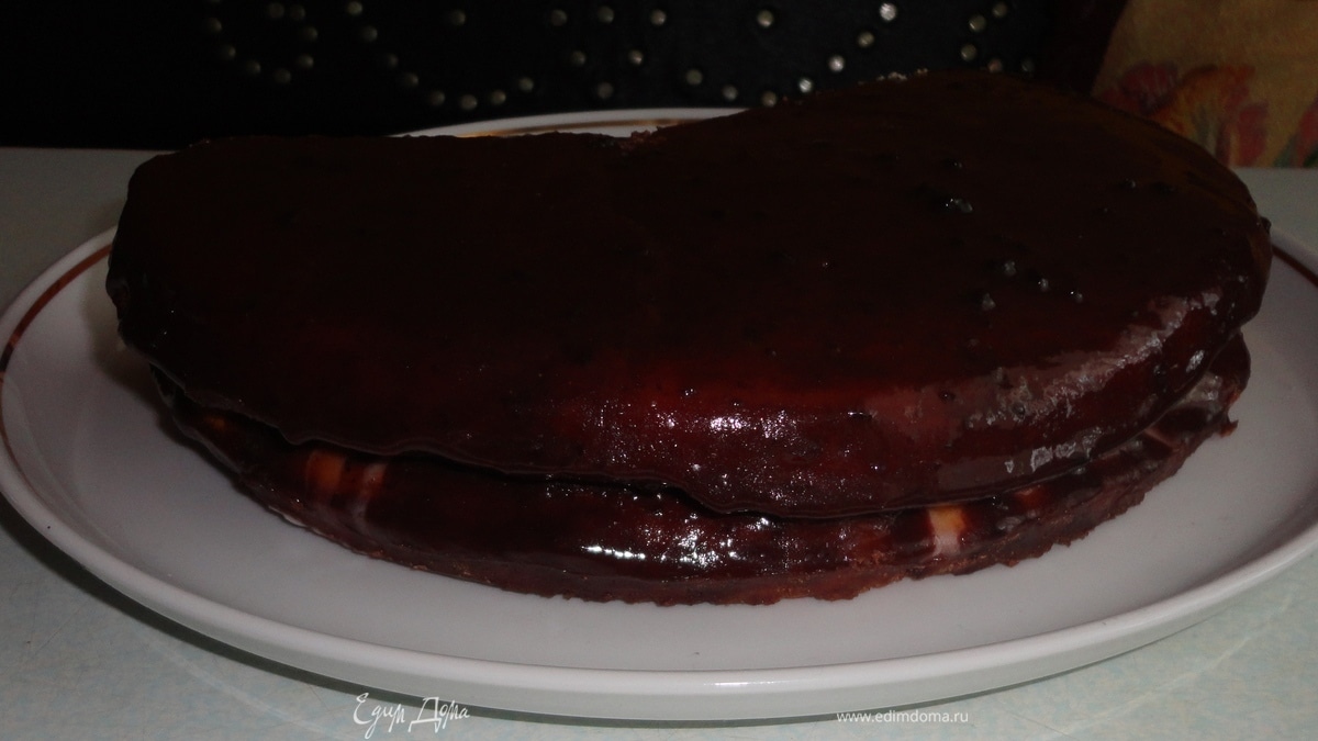 пирог бисквитный