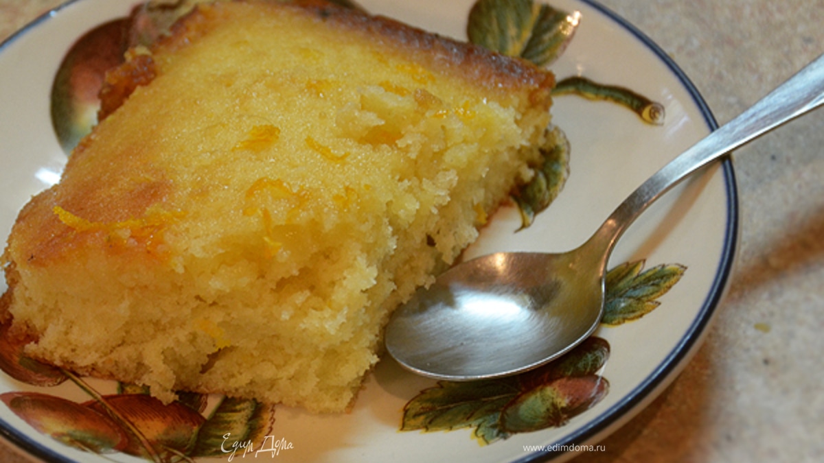 Лимонно-апельсиновый пирог