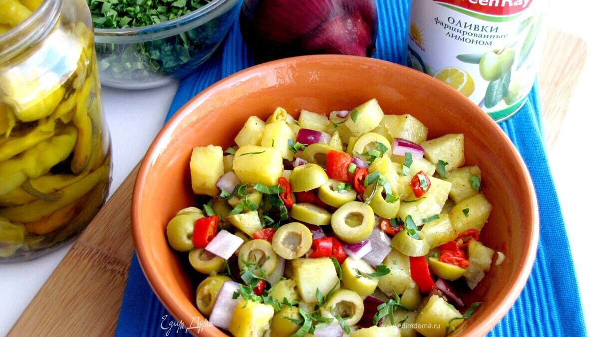 Испанский картофельный салат