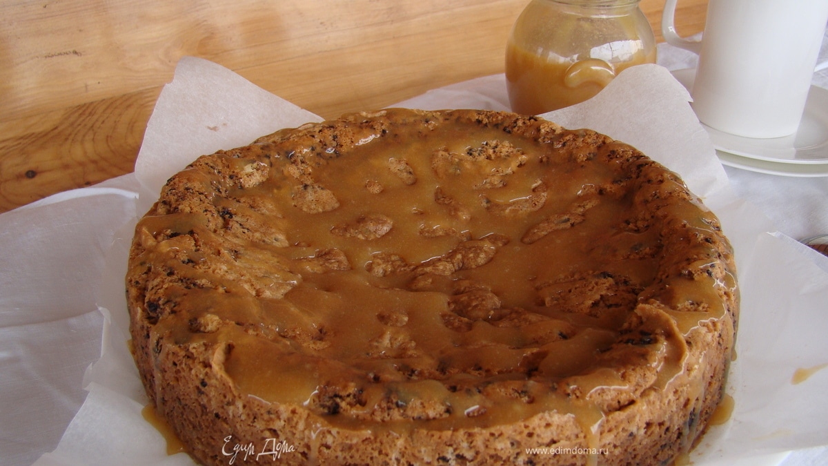 Безглютеновый карамельный торт (Gluten free Cookie Cake)