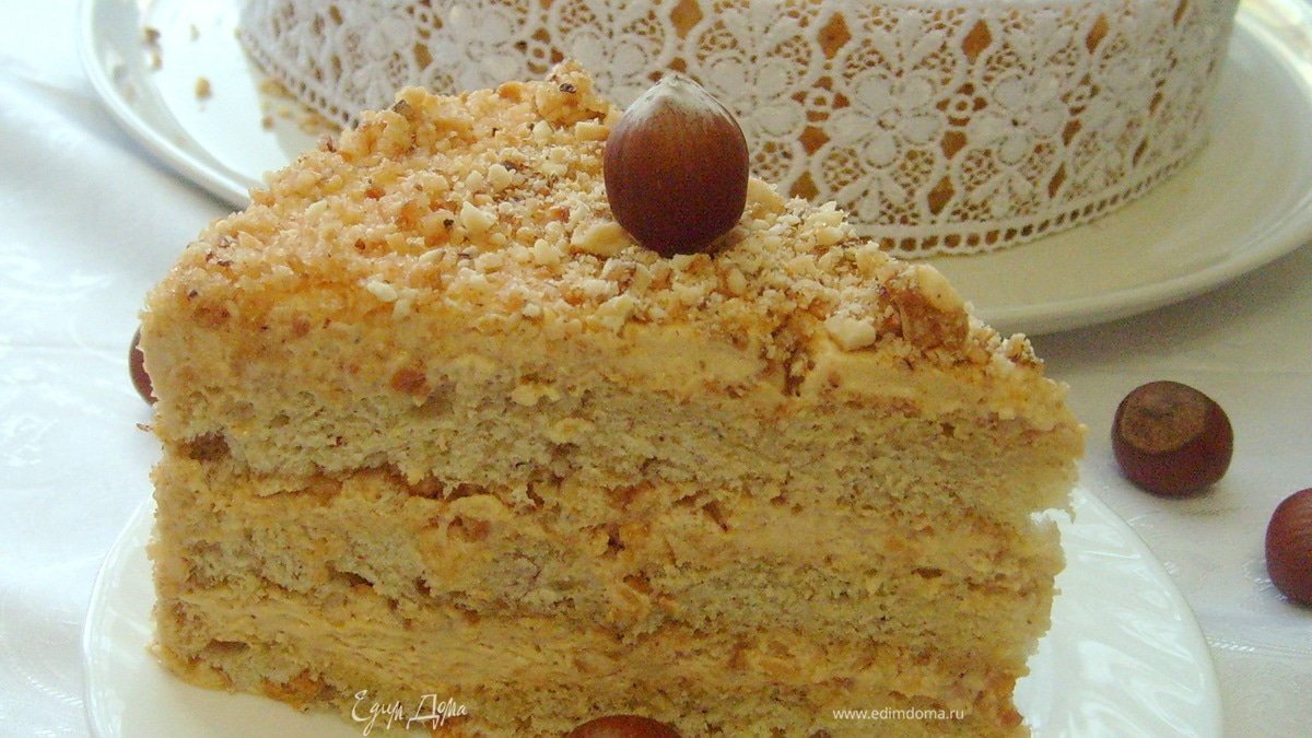 Торт "Карамельный орешек"
