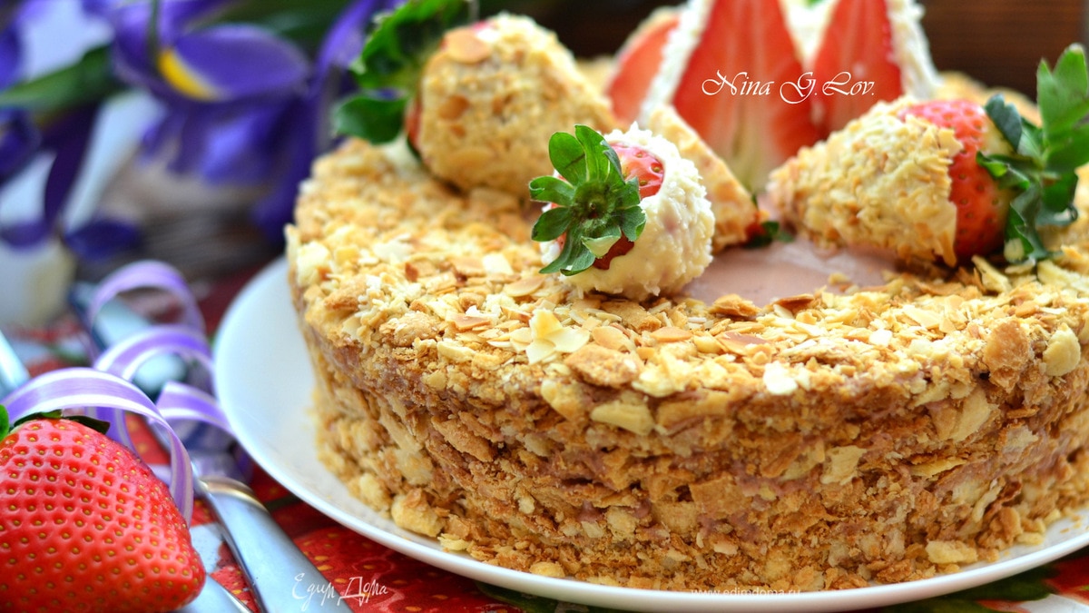 Клубничный торт