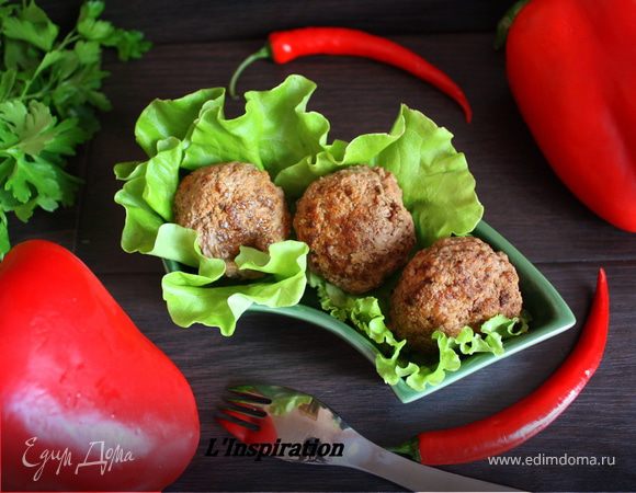Пикантные котлетки с паприкой