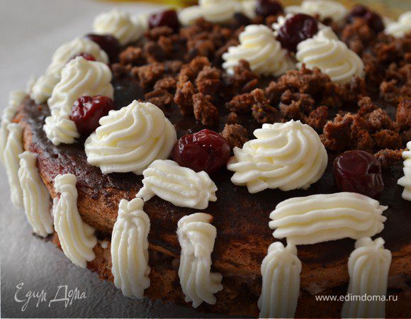 Торт "Пьяная вишня"