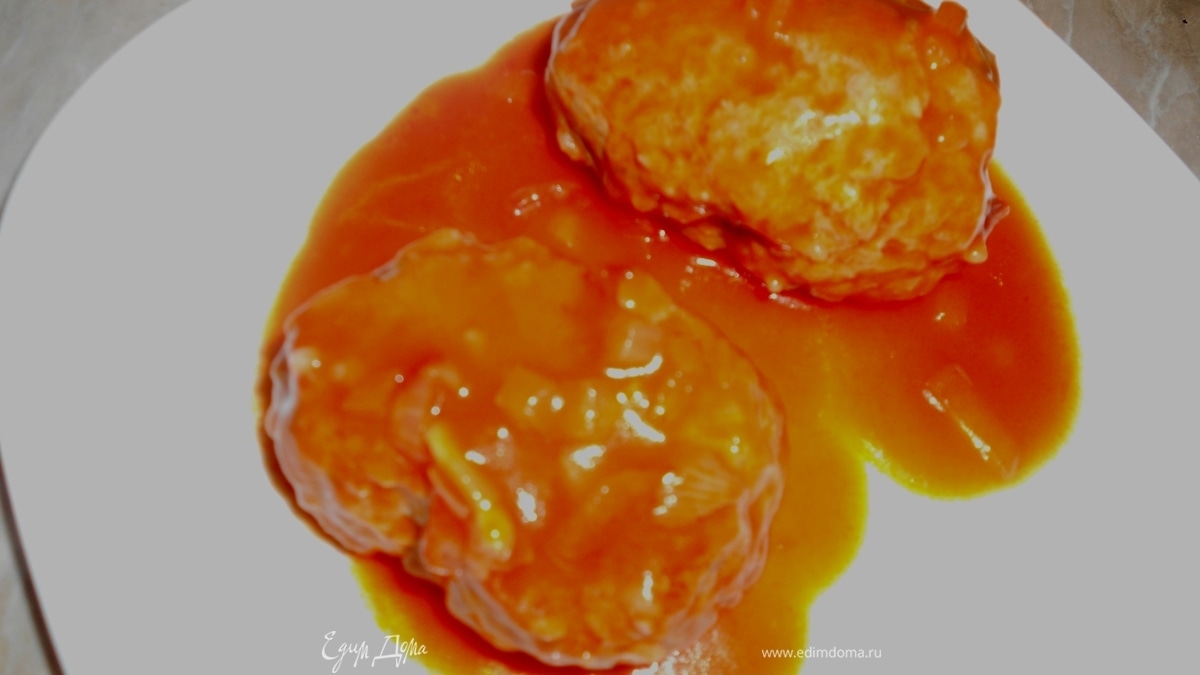 Котлеты в томатном соусе