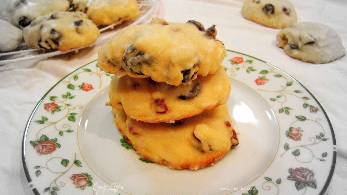 Фруктовое Печенье на пахте