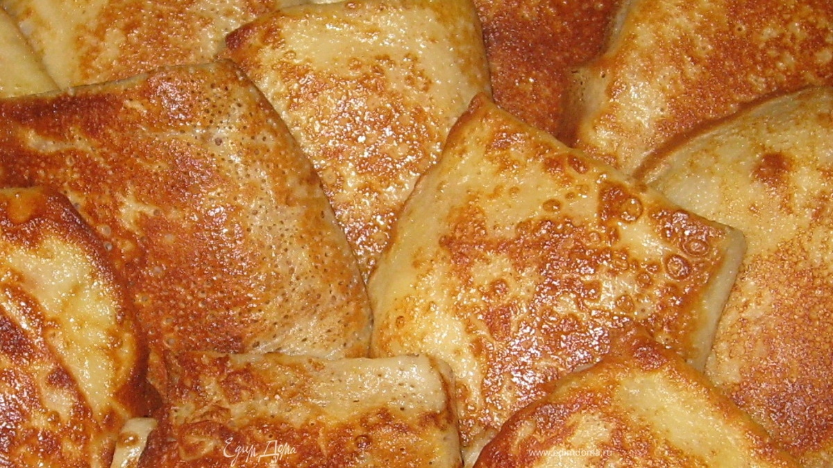 Блинчики с тремя начинками