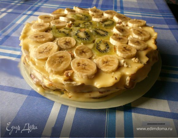 Тортик на сковороде