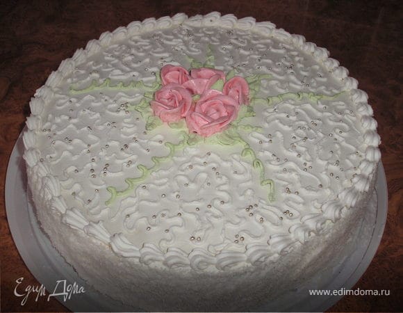 Торт "Белый ангел"