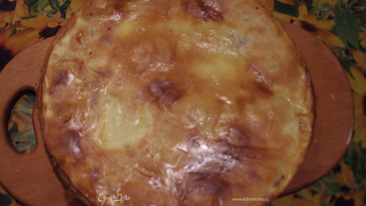 Пирог с гречкой