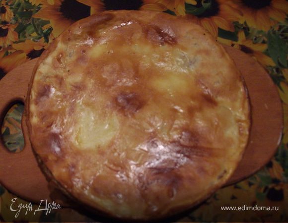 Пирог с гречкой