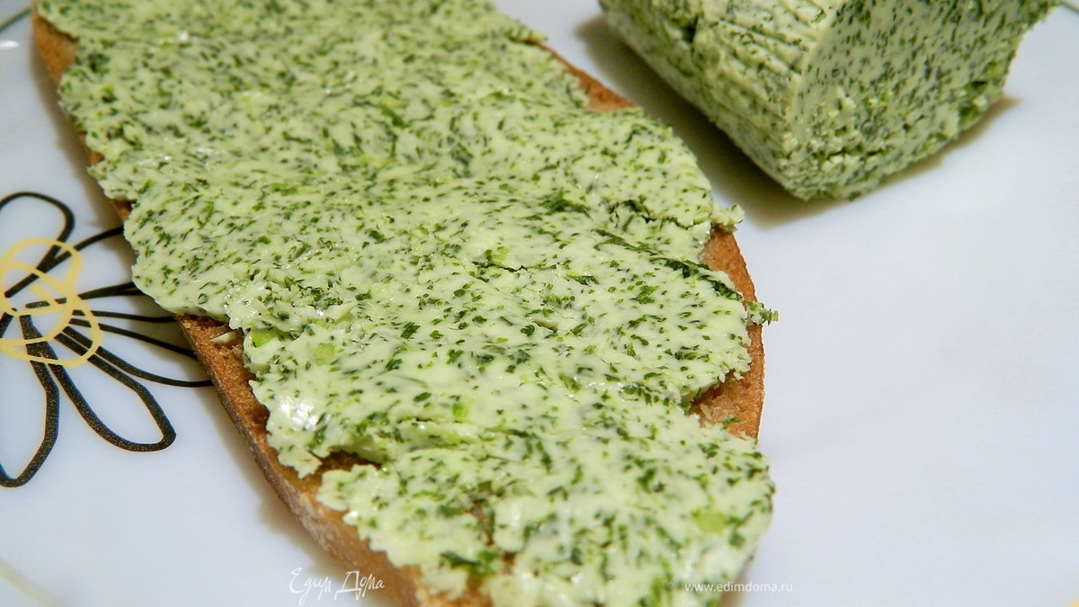 Укропно-чесночное масло