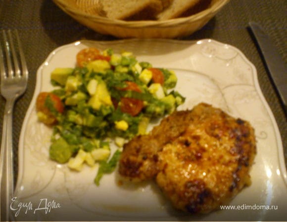 Свиная корейка в аджике