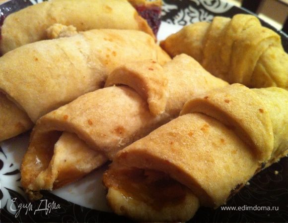 Рулетики с повидлом