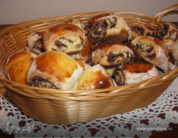 Булочки к чаю с маком Булочки к чаю с маком