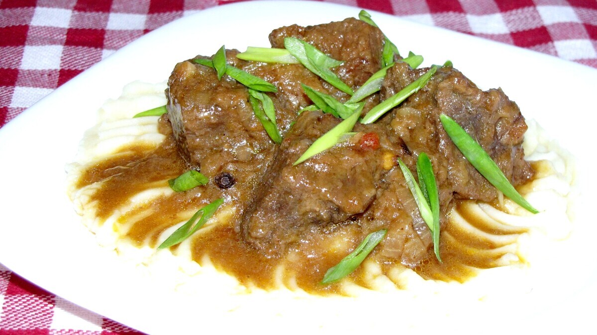 Телятина в светлом пиве