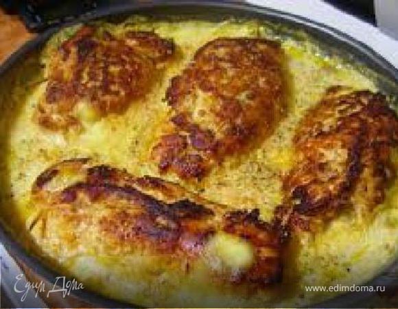 Рулетики в сливочном соусе Рулетики в сливочном соусе