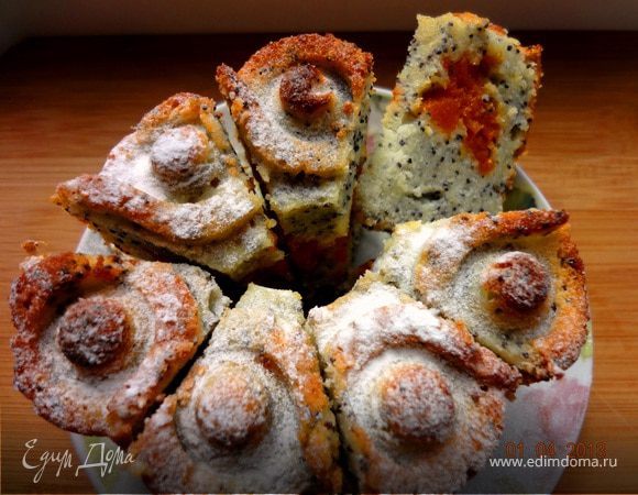 Творожно-маково-тыквенный десерт