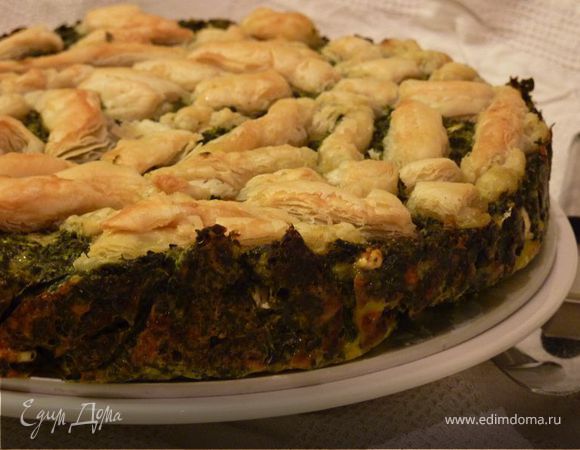 Шпинатный пирог Шпинатный пирог