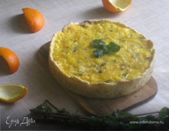 Апельсиново-мятный чизкейк "Апрель" (Orange et au fromage la menthe «Avril») Апельсиново-мятный чизкейк "Апрель" (Orange et au fromage la menthe «Avril»)