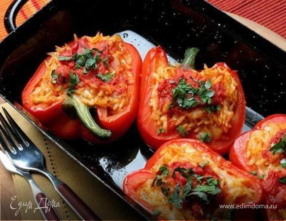 Перцы с брынзой Перцы с брынзой