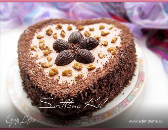 Торт "Шоколадно-фруктовая фантазия" Торт "Шоколадно-фруктовая фантазия"