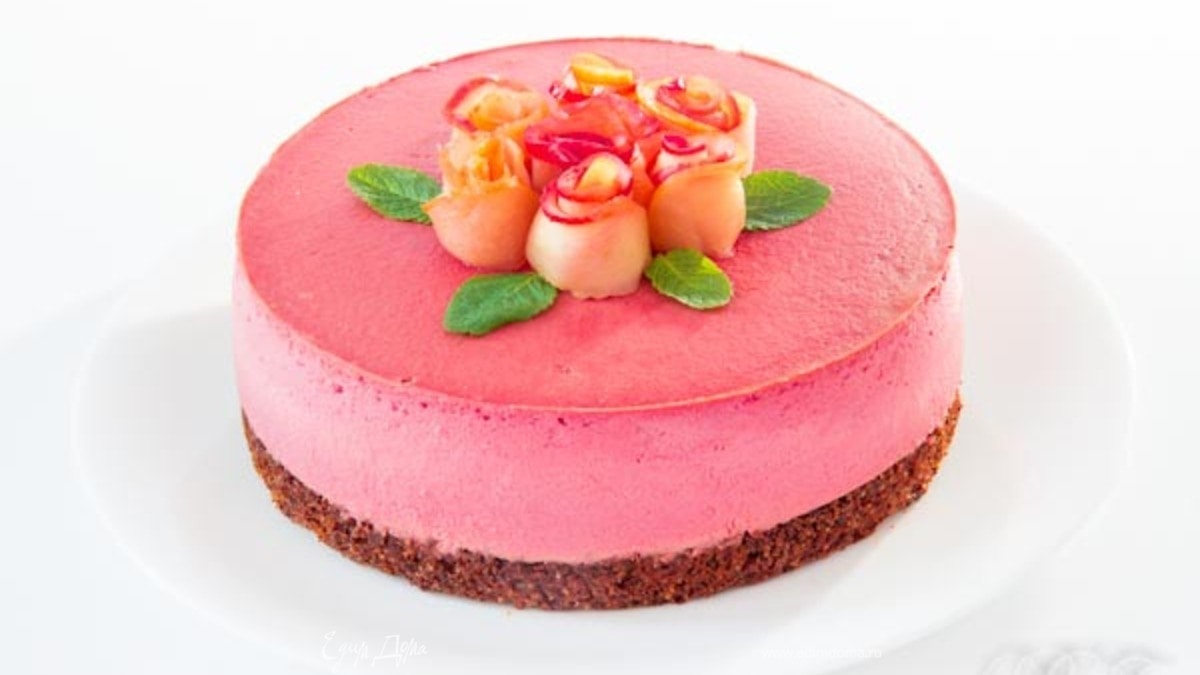 Амарантовый чизкейк