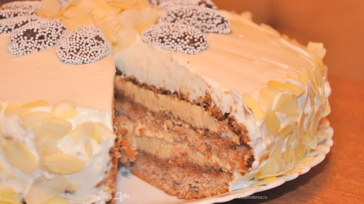 Торт "Мечта" с кофейным муссом