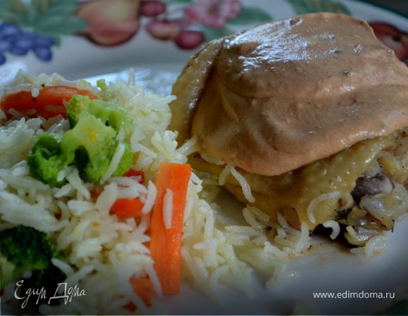 Куриные бедрышки в уксусно-чесночном соусе Куриные бедрышки в уксусно-чесночном соусе