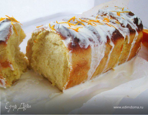 Сдобная цитрусовая гармошка