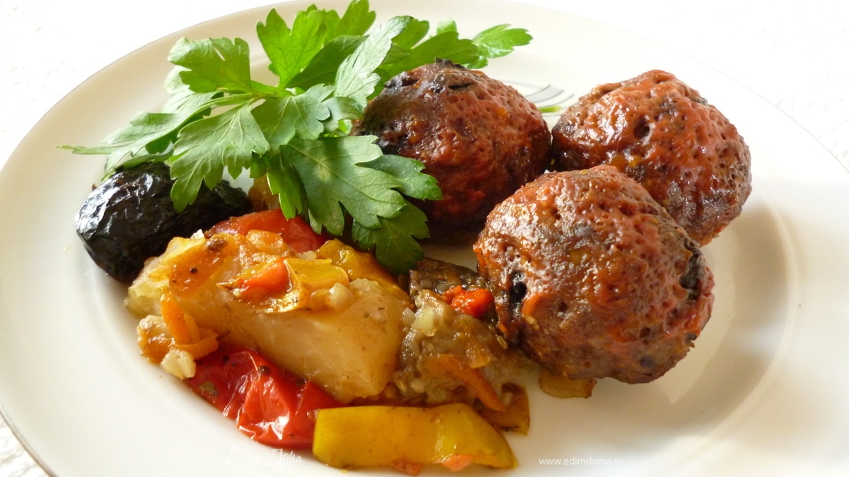 Мясные шарики "Фейерверк вкуса"