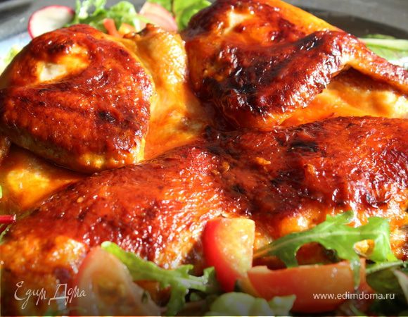 Цыпленок "А-ля Табака"