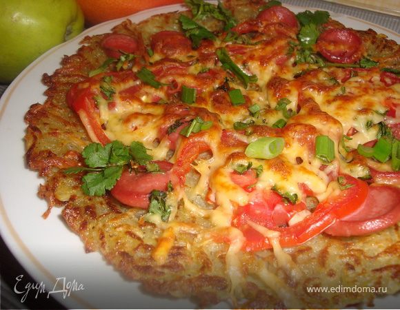 Картофельная пицца