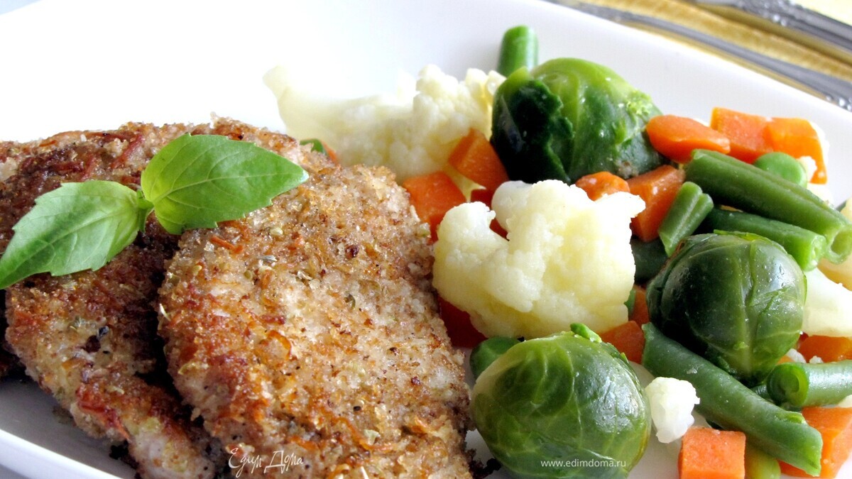 Свинина "Пармезан"