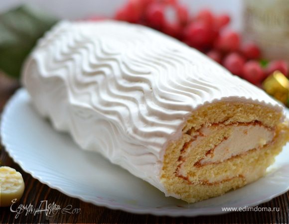 Бисквитный рулет «Шампань»