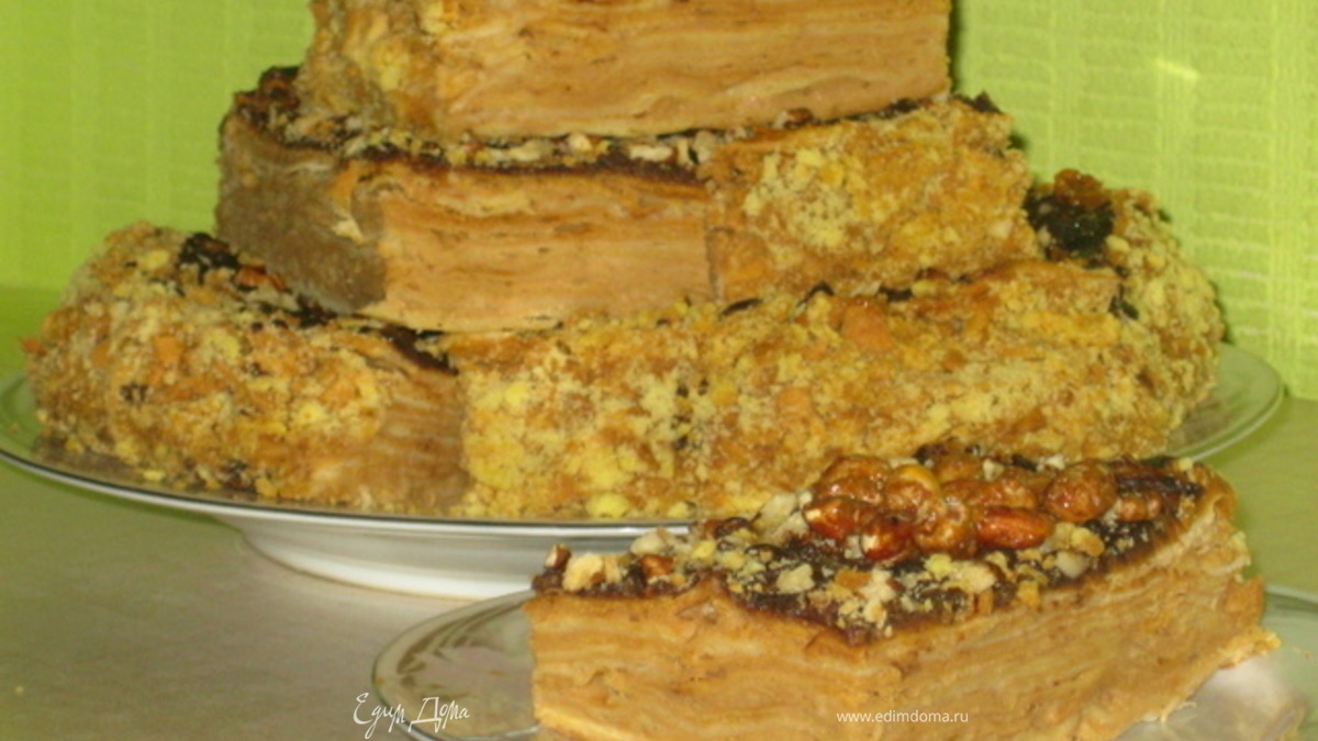 неклассический Наполеон с карамелью