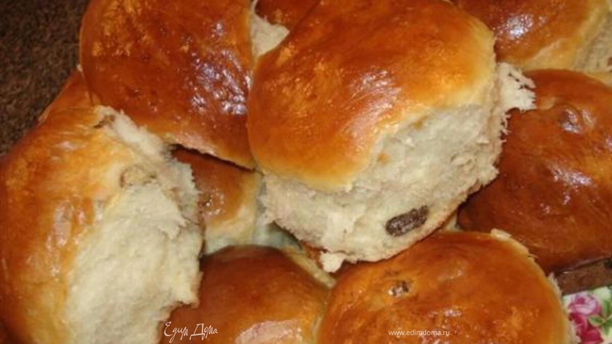 Сдобные булочки по ГОСТу