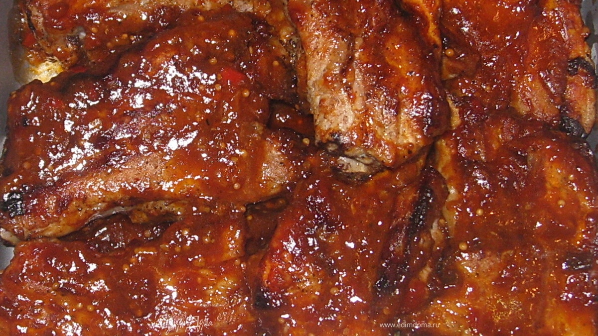 Свиные ребрышки "Мужской взгляд"