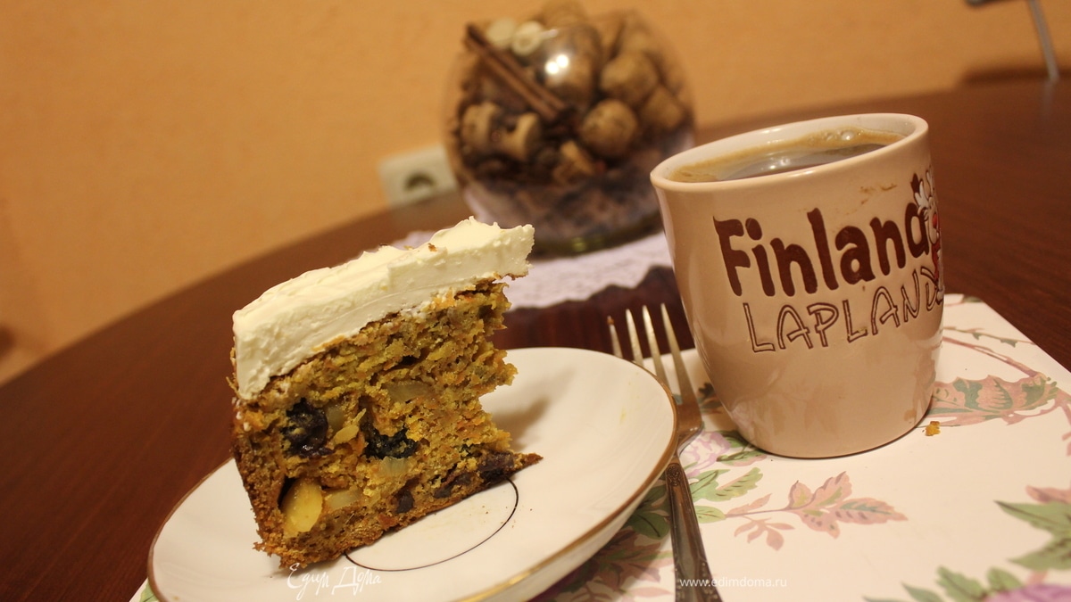 Морковный пирог