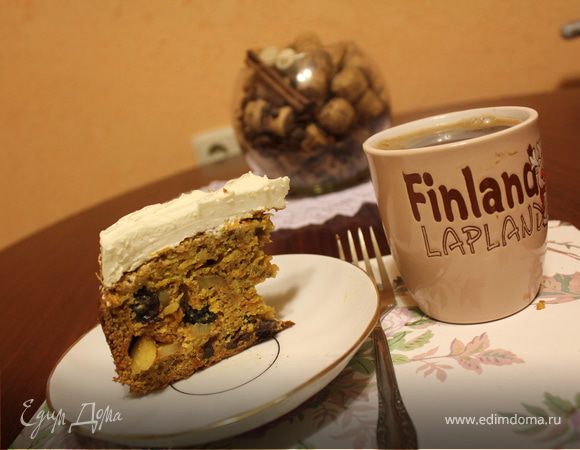 Морковный пирог