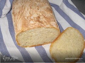Белый хлеб пышный