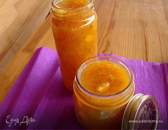 Мандариново-имбирный конфитюр Мандариново-имбирный конфитюр