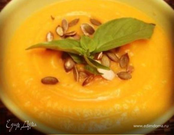 Тыквенный диетический суп-пюре (два варианта)