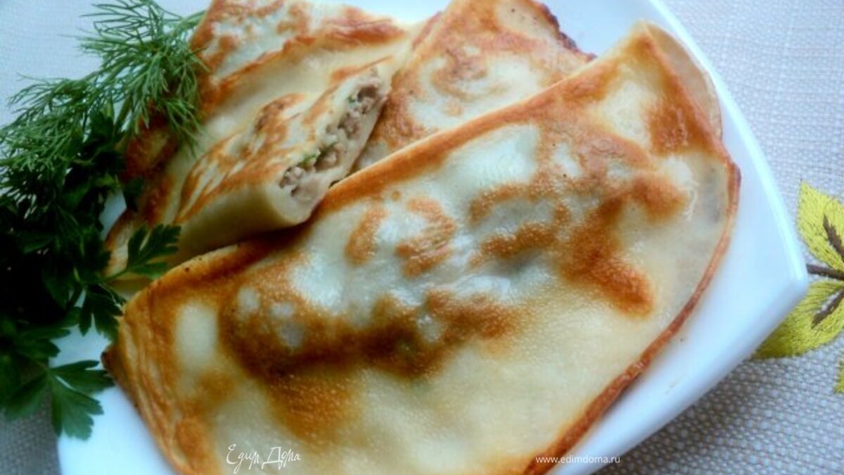 Блины с припеком, или фальшивые чебуреки