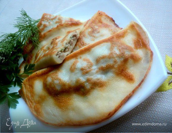 Блины с припеком, или фальшивые чебуреки