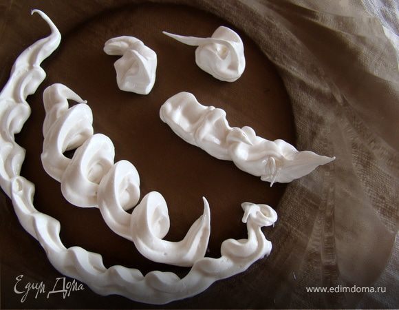 Заварная белковая глазурь