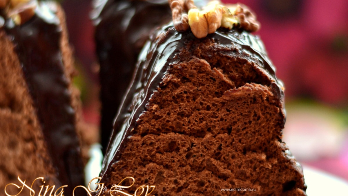 Шоколадный "ангельский" кекс