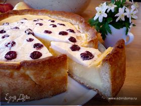 Творожный десерт с пудингом и вишневым безе «Чизкейк, сэр?!»
