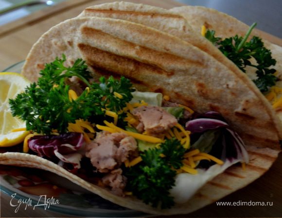 Тортилья с тунцом